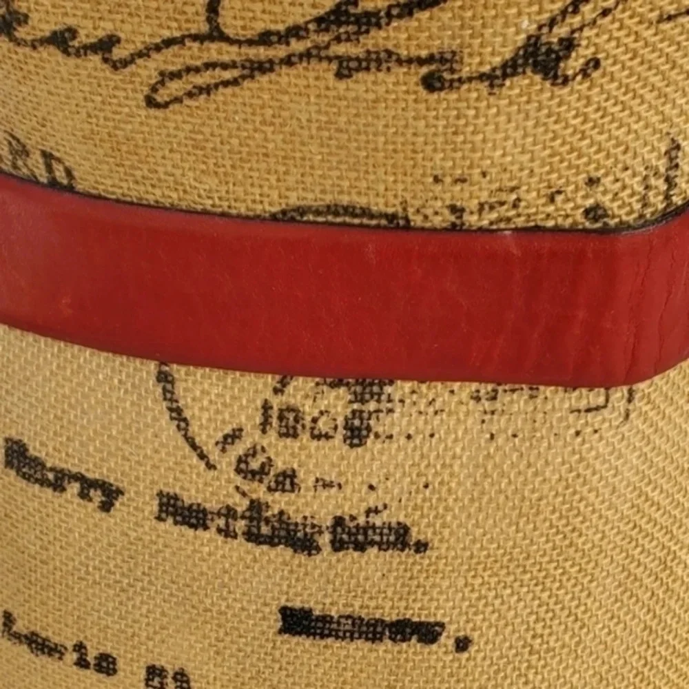 Vintage Red‎ Western style leather Belt S- M